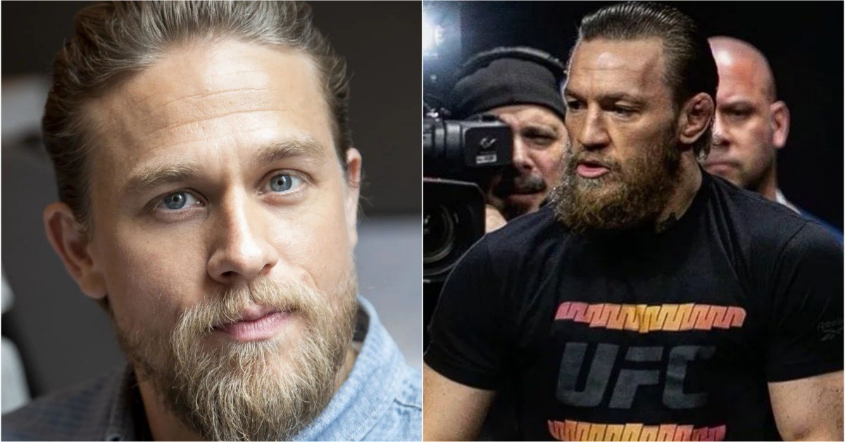 Charlie Hunnam (left) and Conor McGregor (right)