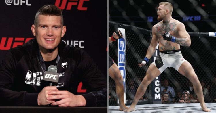 Stephen Thompson (left) and Conor McGregor (right)