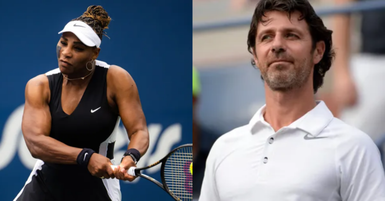 Serena Williams (left), Patrick Mouratoglou (right) Credits (WTA, USA Today)