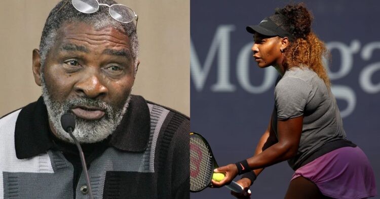 Richard Williams and his daughter Serena Williams (Credit: The Guardian)