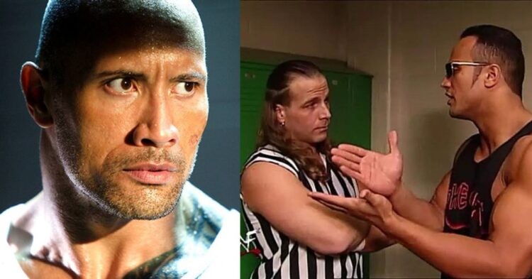 The Rock reportedly got bullied by Shawn Michaels during his WWE days (Credit: the Vernon Morning Star and Sportz Wiki)