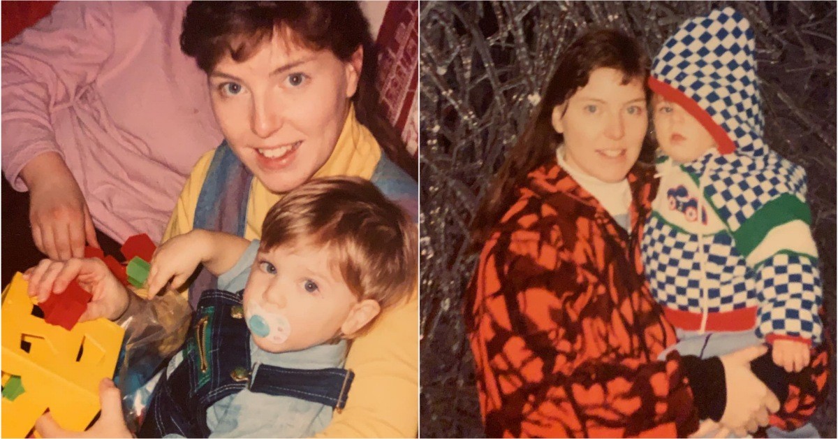 Caleb Plant's childhood pictures with mother Beth