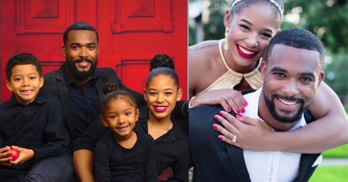 Bianca Belair anf Montez Ford with family