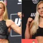 Holly Holm and Yana Santos weigh in for UFC event