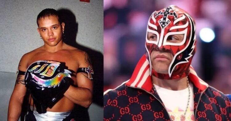 Rey Mysterio was unmasked on WWE TV on multiple occasions (Credit: Sportzwiki and Sportskeeda)