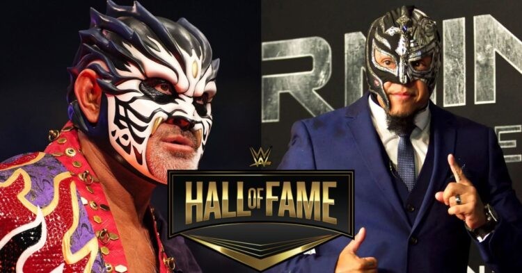 The Great Muta and Rey Mysterio set to be inducted into the WWE Hall of Fame 2023 (Fox Sports, Deviant art and TPWW)