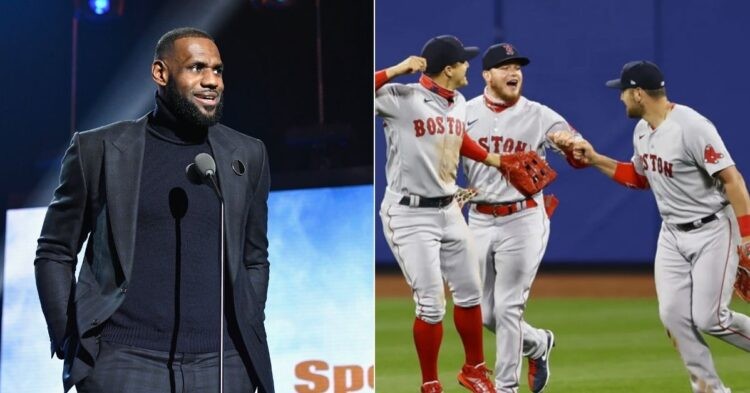 LeBron James and the Boston Red Sox