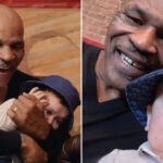 Mike Tyson (left) and Hasbulla (right)