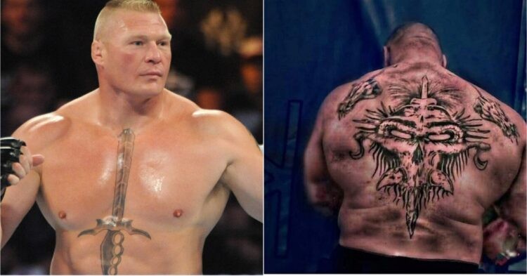 Brock Lesnar tattoos