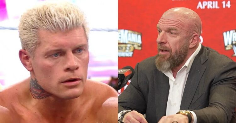 Cody Rhodes and Triple H