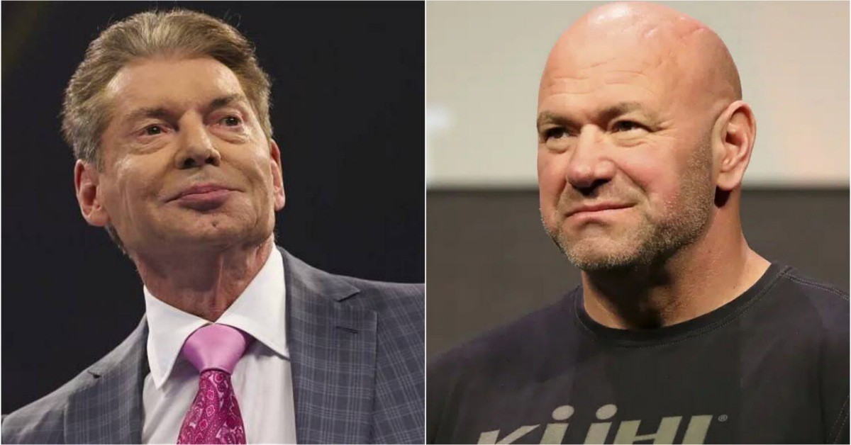 Vince McMahon (left) and Dana White (right)