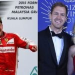Sebastian Vettel with his wife (Credits: F1, Sports Rush)