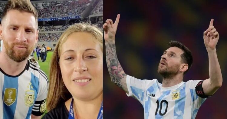 Lionel Messi Argentina fan'