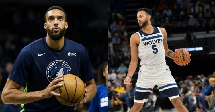 Rudy Gobert and Kyle Anderson