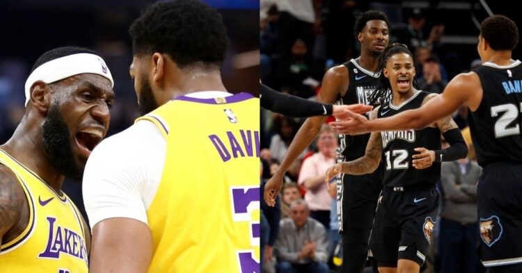 Los Angeles Lakers and Memphis Grizzlies (Credits - Sky Sports and SBNation.com)