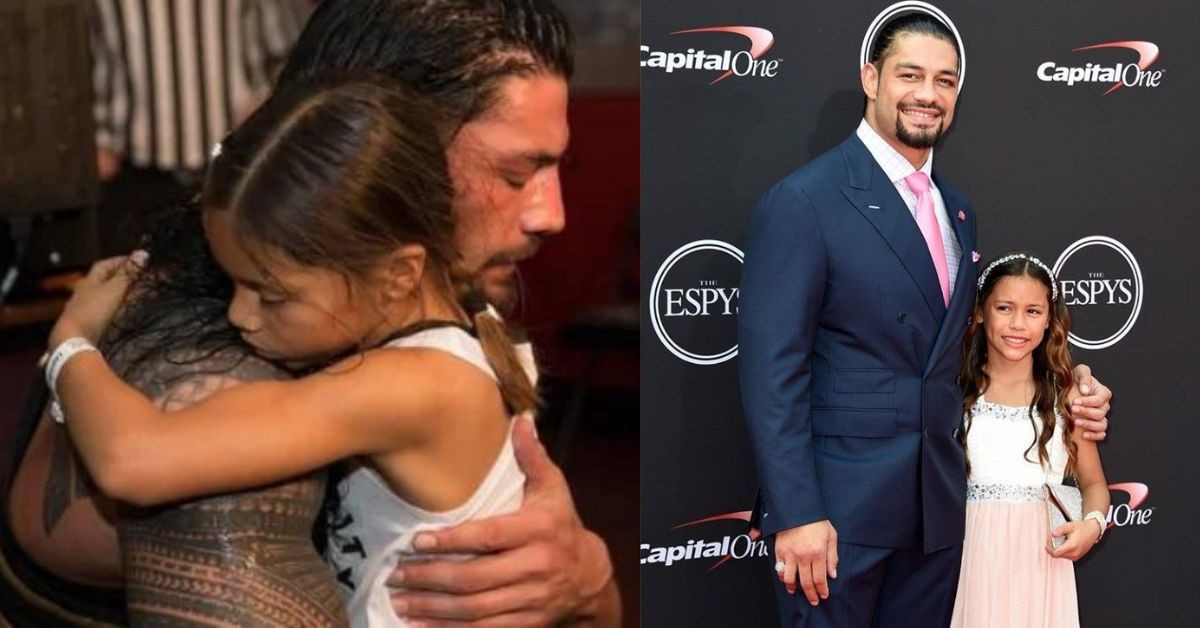 Roman Resigns and his daughter