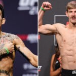 Max Holloway (left) and Arnold Allen (right)