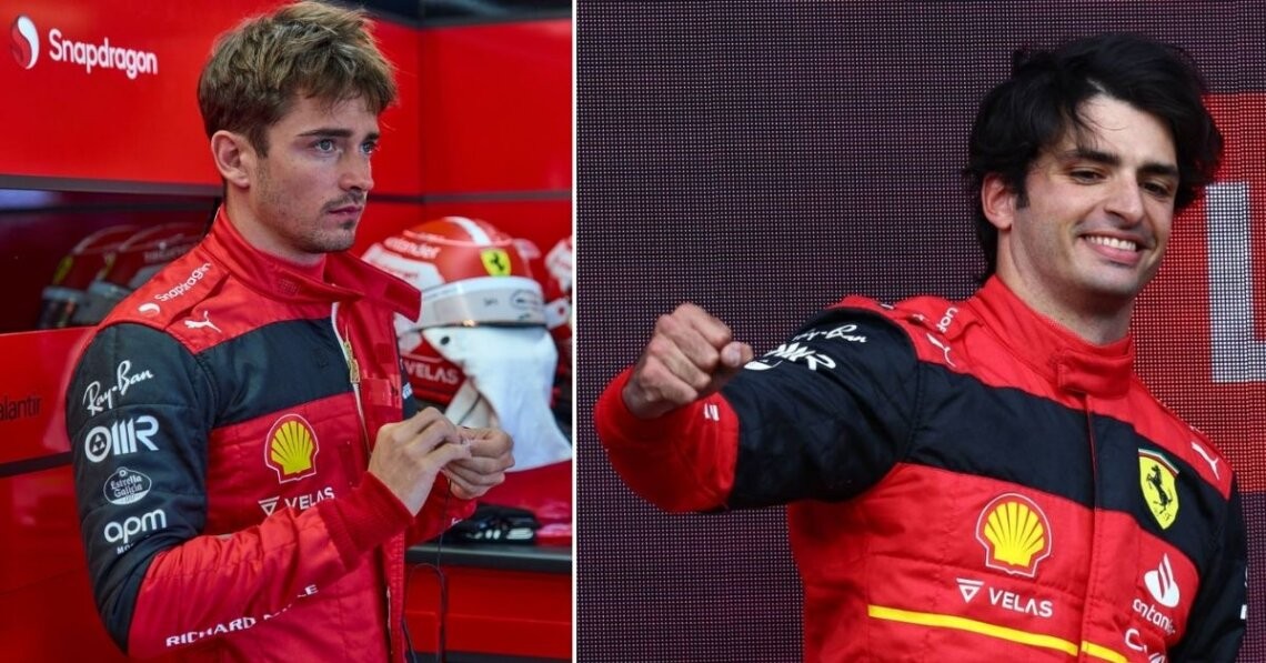 Charles Leclerc (left) Carlos Sainz (right) (credits Sports Illustrated, XPB images)