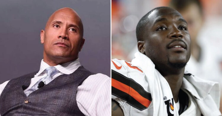 Dwayne Johnson (left) and Chris Smith (right)