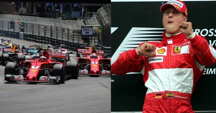 Monaco Grand Prix (left), Michael Schumacher (right) (Credits- New York Post, scoopnest.com)