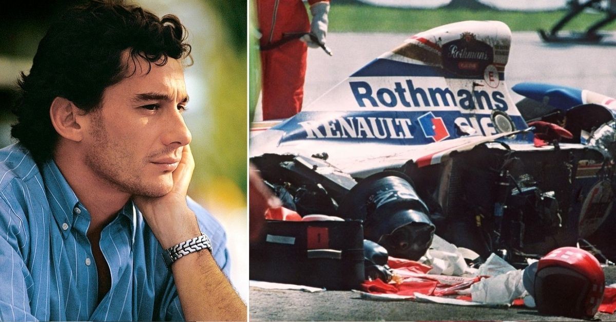 Ayrton Senna's crash with Williams (Credits: Fox Sports, Flickr)