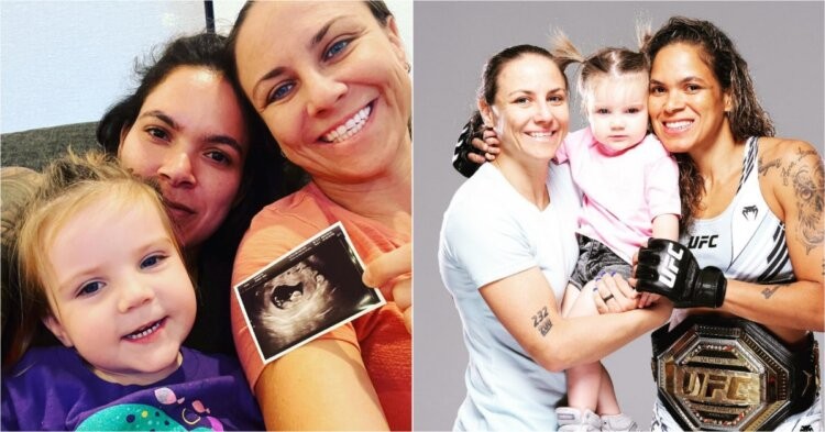 Amanda Nunes and Nina Nunes pregnancy