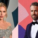 Scarlett Johansson (left) Ryan Reynolds (right)(credits- Glamour UK)