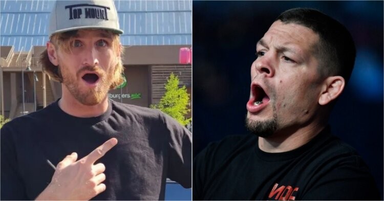 Rodney Petersen (left) and Nate Diaz (right)