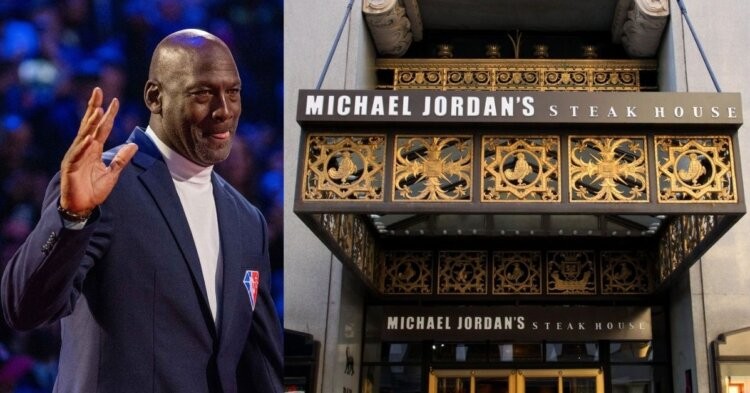 Michael Jordan and his New York City Steakhouse (Credits - USA Today and Mashed)