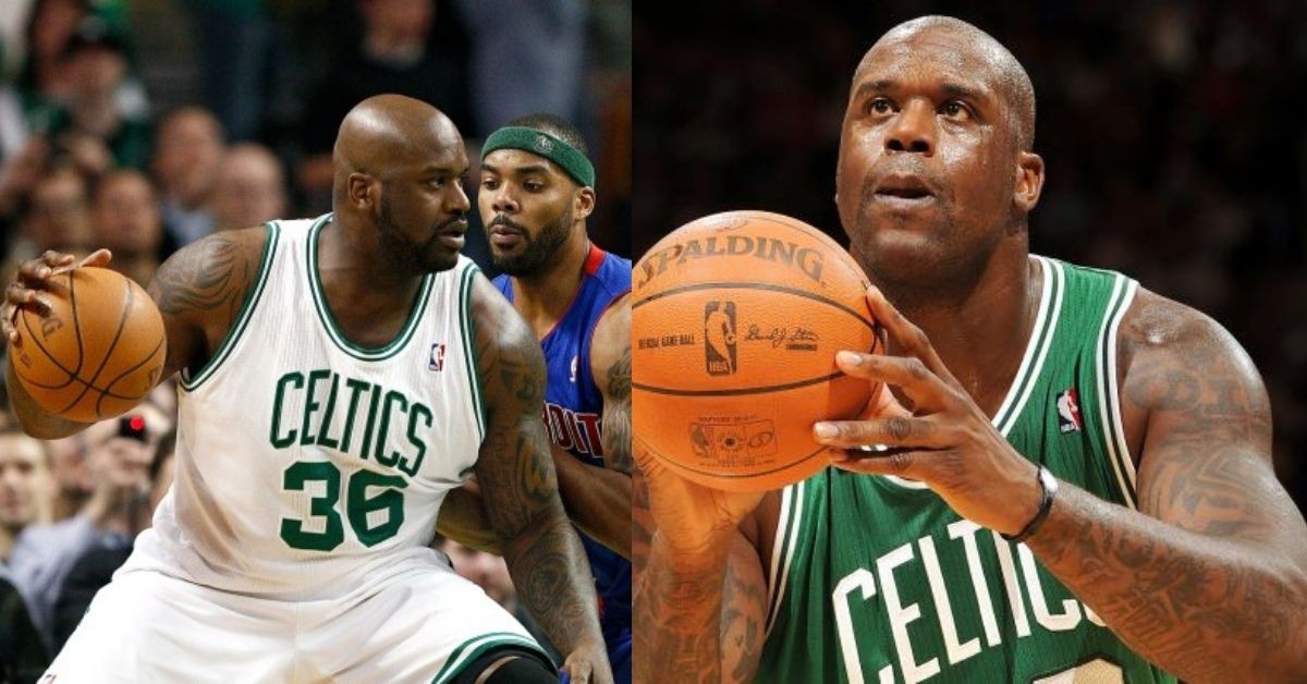 Shaquille O'Neal (Credits - Celtics Wire and The US Sun)