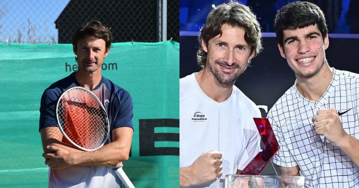 Juan Carlos Ferrero and Carlos Alcaraz (Credit: ATP Tour)
