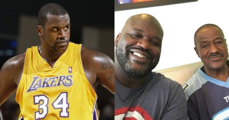 Shaquille O'Neal and Joseph Toney (Credits - Eurosport and YouTube)