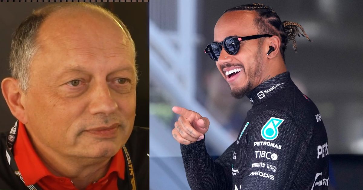 Fred Vassuer (left) Lewis Hamilton (right) (Credits: F1, The independent)