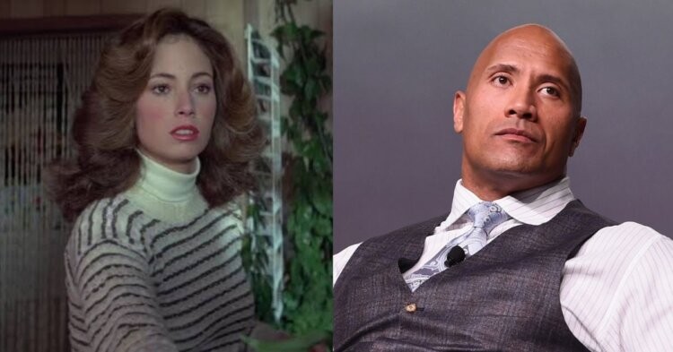 Robbin Young (L) and Dwayne Johnson (R) (Credits: Reddit and TODAY)