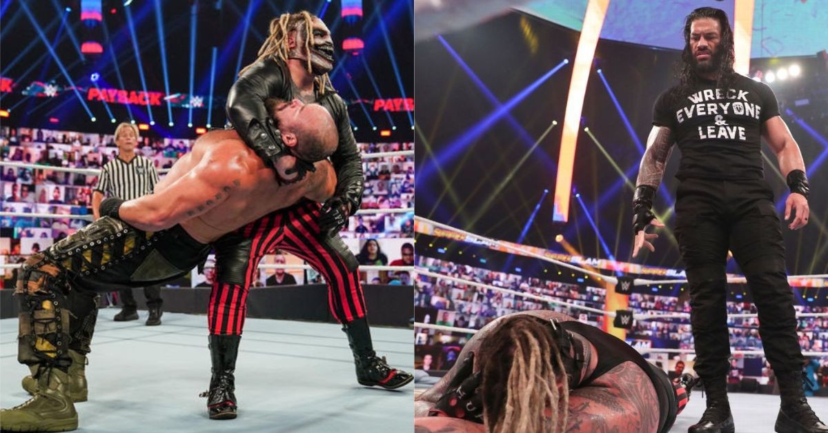 Roman Reigns vs The Fiend vs Braun Strowman at Payback