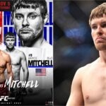 Bryce Mitchell inside the Octagon