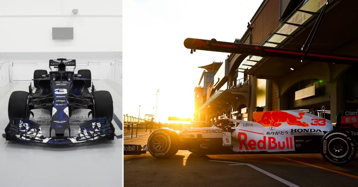 Red Bull's previous special Liveries (Credits: Red Bull)