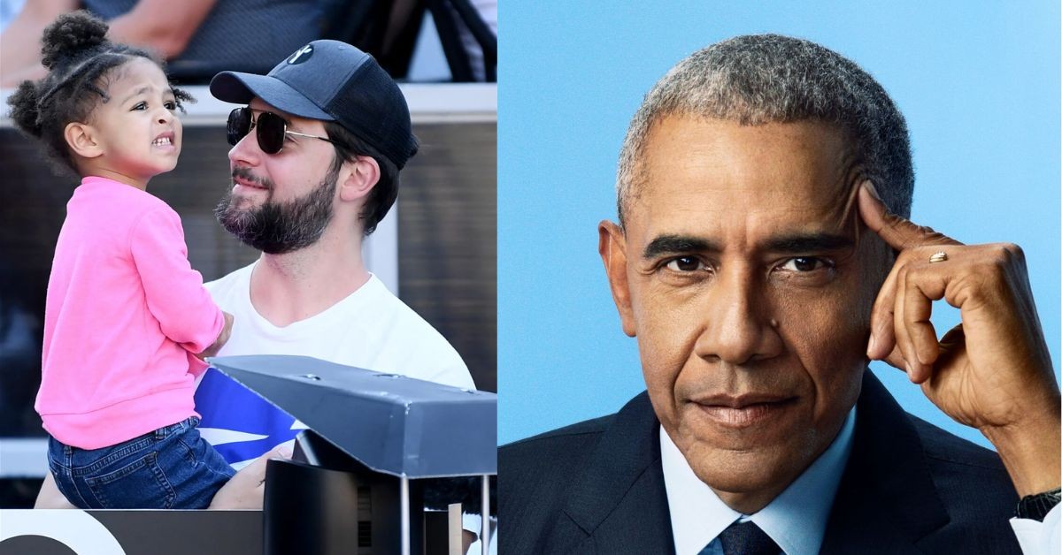 Alexis Ohanian with Olympia right Barack Obama left 1