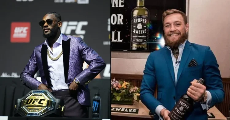 Aljamain Sterling (left) and Conor McGregor (right)