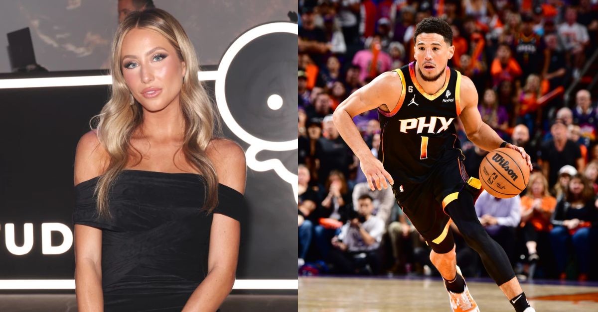 Alix Earle and Devin Booker