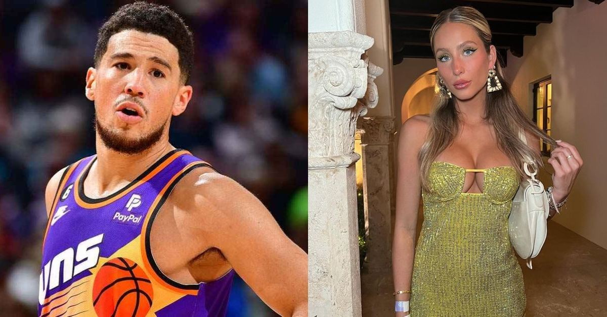 Devin Booker and Alix Earle