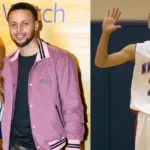 Stephen Curry during his time in high school and with his mother Sonya Curry