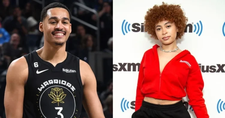 Jordan Poole and Ice Spice (Credits - Eurohoops and Forbes)