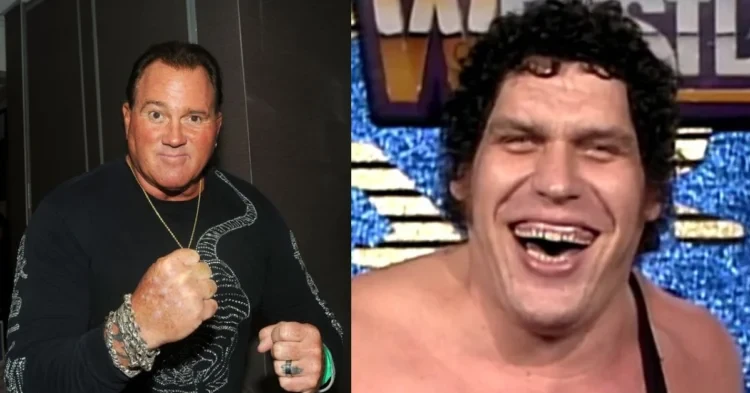 Andre the Giant and Brutus Beefcake