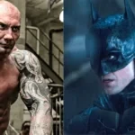Dave Bautista (left); Batman (right) (Credits: The Barbell and Variety)