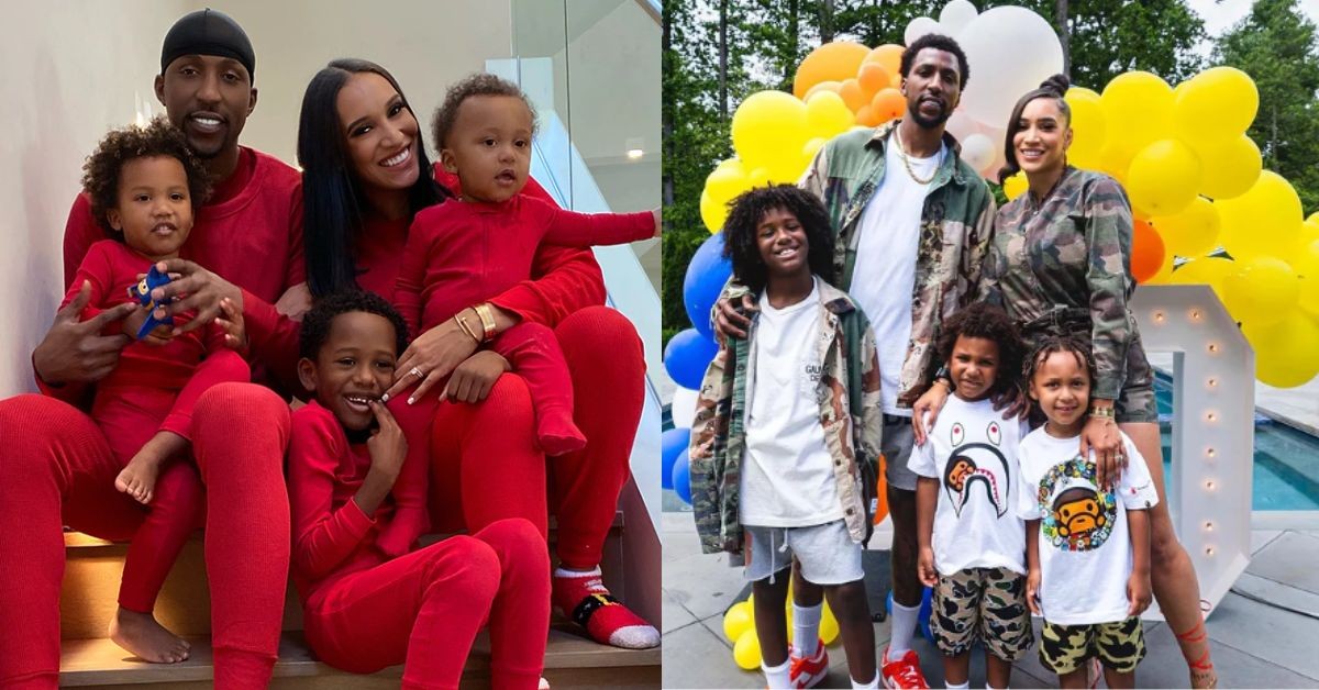 Kentavious Caldwell-Pope and his family 