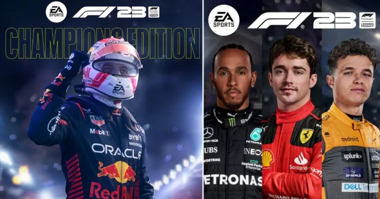 Fans are not happy with the screenshots from the F1 23 game (Credits: F1 via Twitter)