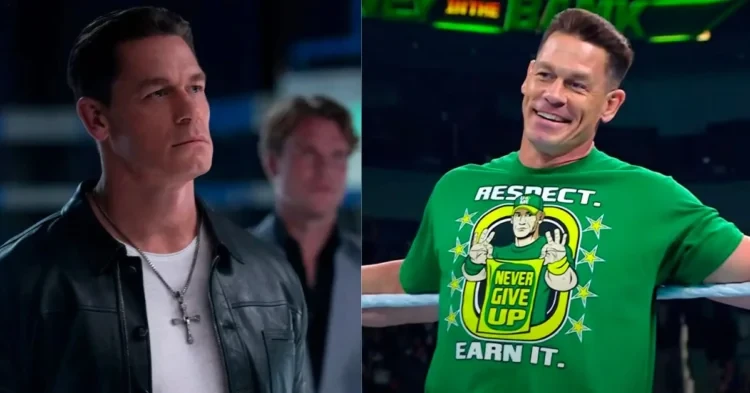 Jakob Toretto in F9 (left); John Cena (right) (Credits: Insider and People)