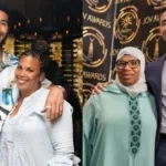 Jayson Tatum, Achraf Hakimi and their mothers (Credits - Instagram and Twitter)