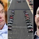 Elon Musk and Jeff Bezos considering buying the rights to Formula 1 (Credits: CNBC, GP Fans, Getty Images)